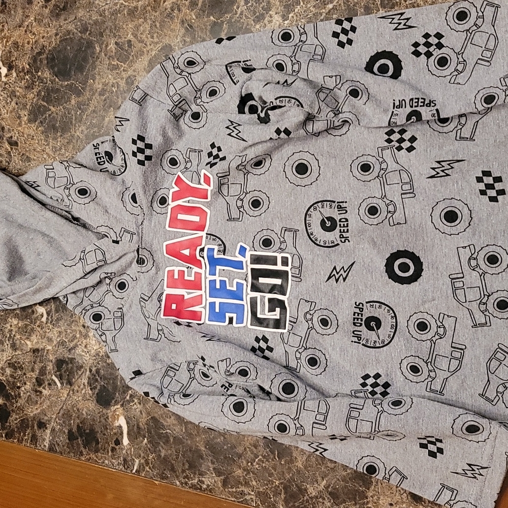 Ready, Set, Go Long Sleeve Tee Hoodie